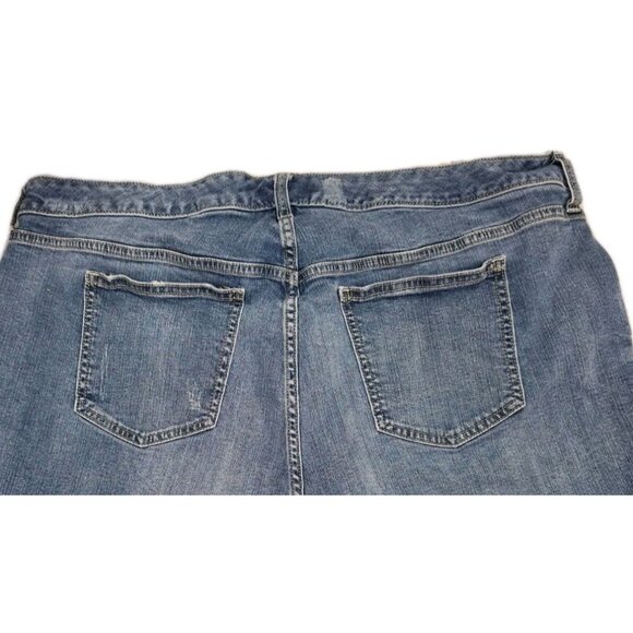 Torrid Women's Blue Size 20 Jean Shorts 40x2 - Picture 2 of 5